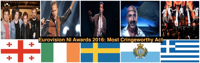 Eurovision NI Awards 2016 Most Cringeworthy Act