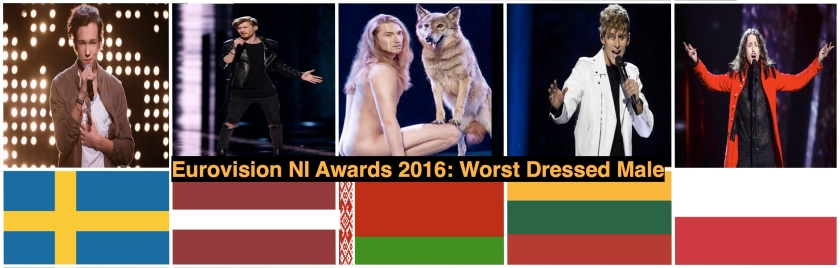 Eurovision NI Awards 2016 Worst Dressed Male