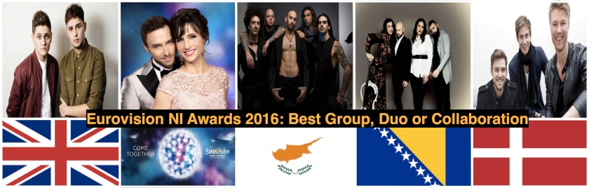 best-duo-group-or-collaboration Eurovision NI Awards 2016