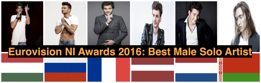 best-male-solo-artist Eurovision NI Awards 2016