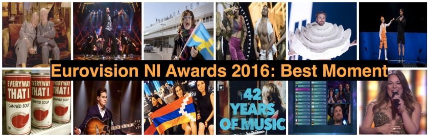best-moment Eurovision NI Awards 2016
